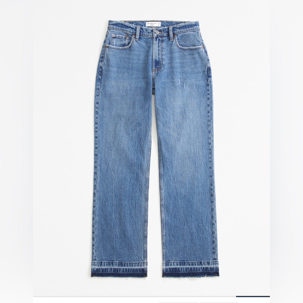 Abercrombie Curve Love Low Rise Baggy Jean
